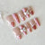 12 Sizes-24 Pcs Press On Nails Z1268