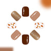 12 Sizes-24 Pcs Press On Nails C1094