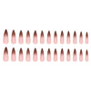 12 Sizes-24 Pcs Press On Nails W1751