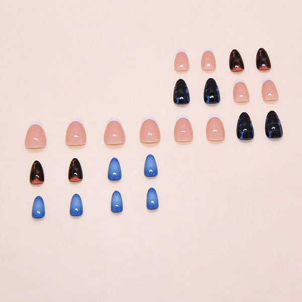 12 Sizes-24 Pcs Press On Nails W2058