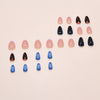 12 Sizes-24 PcsPress On Nails W2058