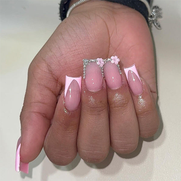 12 Sizes-24 Pcs Press On Nails JP3674
