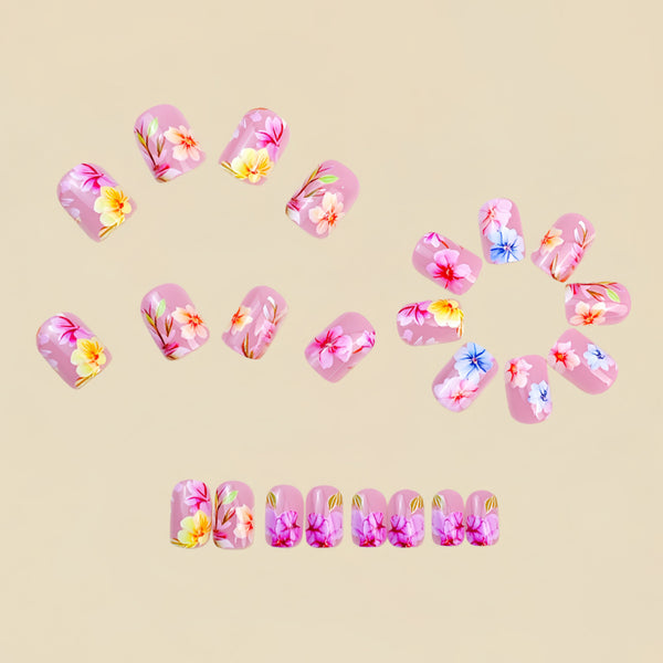 12 Sizes-24 Pcs Press On Nails Y1782