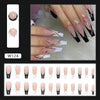 12 Sizes-24 Pcs Press On Nails W124