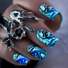 12 Sizes-24 Pcs Press On Nails Y1471
