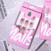 12 Sizes-24 Pcs Press On Nails JL0697