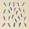 12 Sizes-24 Pcs Press On Nails Y078