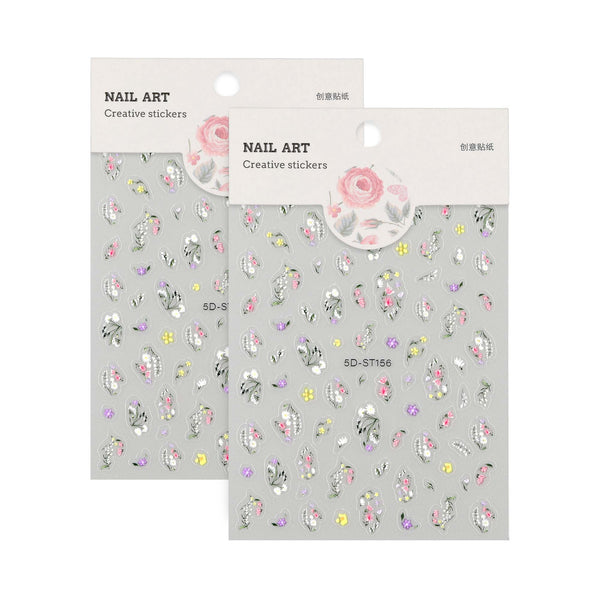 5D Nail Art Sticker 5DST156