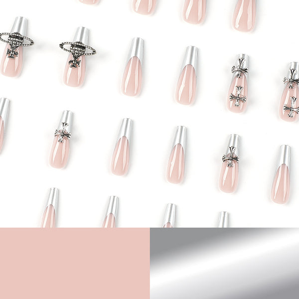 12 Sizes-24 Pcs Press On Nails JP2347