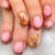 12 Sizes-24 Pcs Press On Nails C633