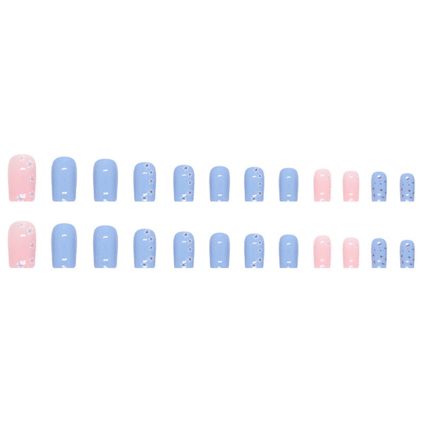 12 Sizes-24 Pcs Press On Nails W672