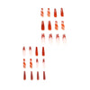 12 Sizes-24 Pcs Press On Nails JP1446
