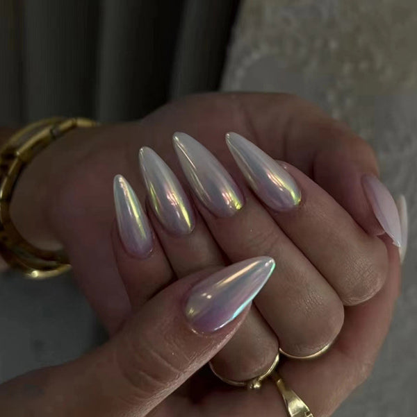 12 Sizes-24 Pcs Press On Nails W1300