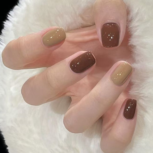 12 Sizes-24 Pcs Press On Nails R889