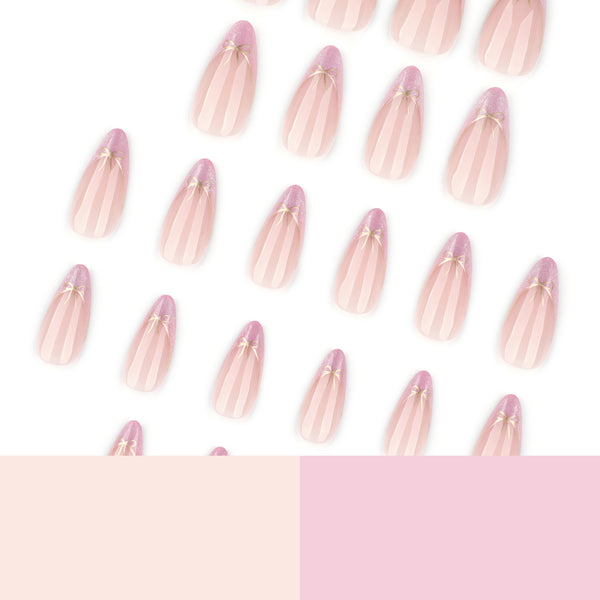 12 Sizes-24 Pcs Press On Nails JP4262