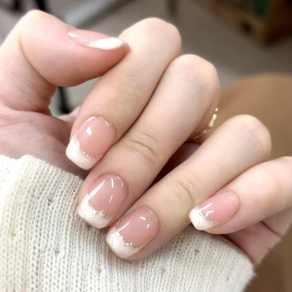 12 Sizes-24 Pcs Press On Nails R914