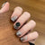12 Sizes-24 Pcs Press On Nails Z1008