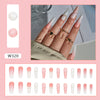 12 Sizes-24 Pcs Press On Nails W320
