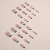 12 Sizes-24 Pcs Press On Nails Z776