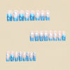 12 Sizes-24 Pcs Press On Nails Y1075