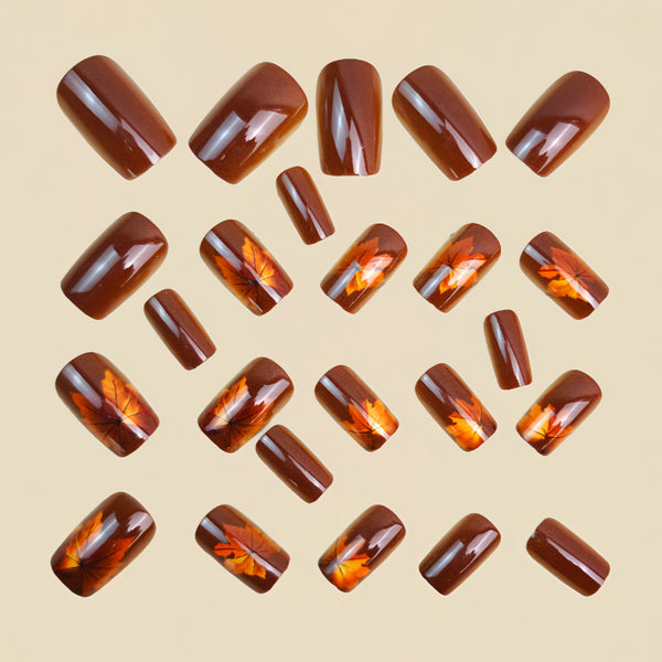 12 Sizes-24 Pcs Press On Nails Y1622