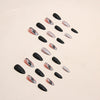 12 Sizes-24 Pcs Press On Nails W372