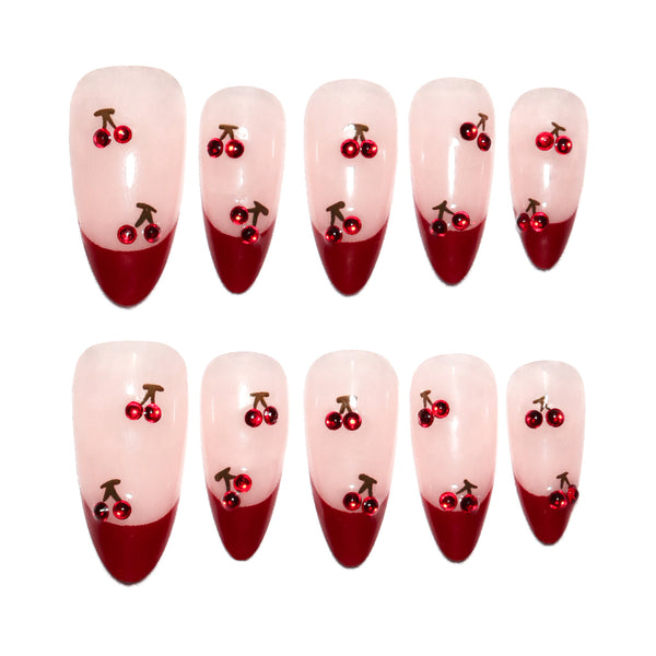 12 Sizes-24 Pcs Press On Nails nail-accessory