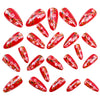 12 Sizes-24 Pcs Press On Nails Y1601