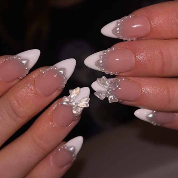 12 Sizes-24 Pcs Press On Nails JP4001