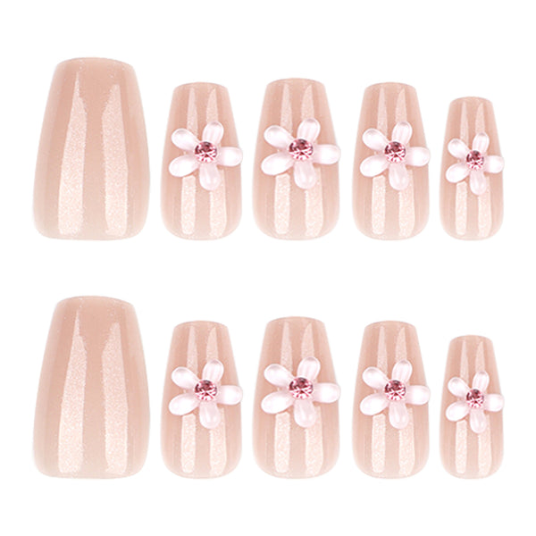 12 Sizes-24 Pcs Press On Nails JL0670