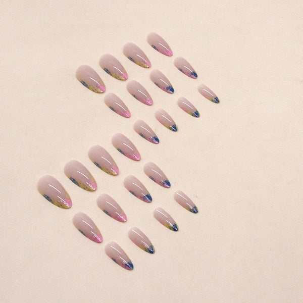 12 Sizes-24 Pcs Press On Nails W668