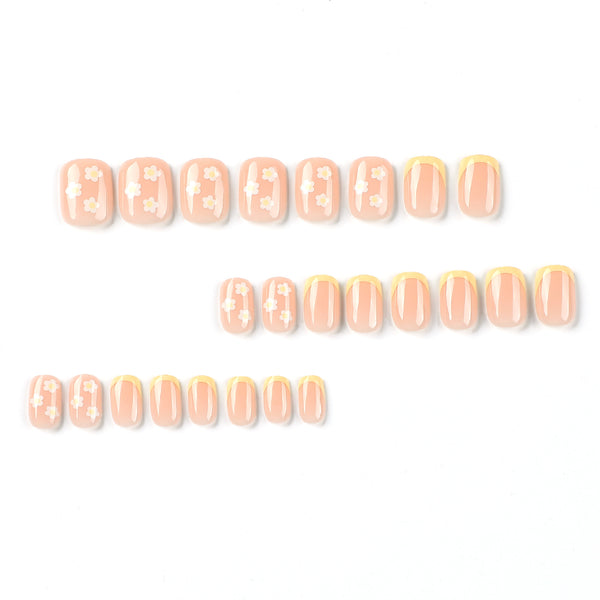 12 Sizes-24 Pcs Press On Nails JP2600