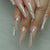 12 Sizes-24 Pcs Press On Nails W052