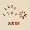 12 Sizes-24 Pcs Press On Nails Y1209