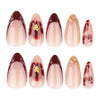 12 Sizes-24 Pcs Press On Nails JP3874