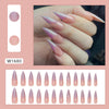 12 Sizes-24 Pcs Press On Nails W1680