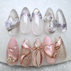 12 Sizes-24 Pcs Press On Nails Z1063