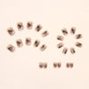 12 Sizes-24 Pcs Press On Nails R700