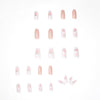 12 Sizes-24 Pcs Press On Nails JP1158