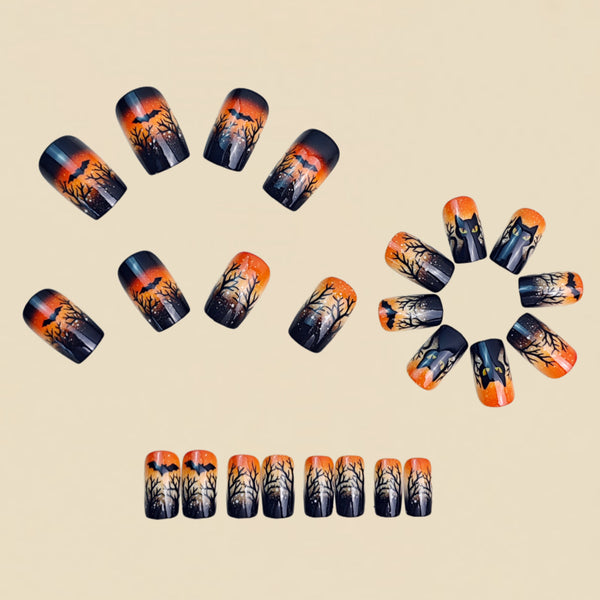 12 Sizes-24 Pcs Press On Nails y2050-24