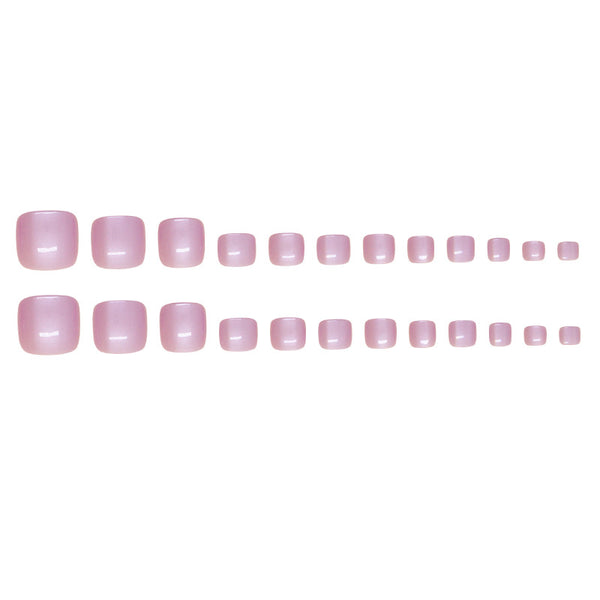 12 Sizes-24 Pcs Press On Nails F153