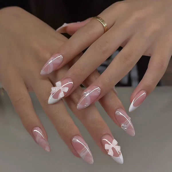 12 Sizes-24 PcsPress On Nails Z1159