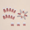 12 Sizes-24 Pcs Press On Nails Z652
