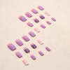 12 Sizes-24 Pcs Press On Nails W436