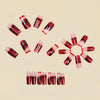 12 Sizes-24 Pcs Press On Nails Y1722