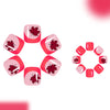 12 Sizes-24 Pcs Press On Nails C1070