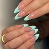 12 Sizes-24 Pcs Press On Nails W1808