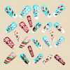 12 Sizes-24 Pcs Press On Nails Y1292