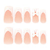 12 Sizes-24 Pcs Press On Nails JP3890