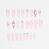 12 Sizes-24 Pcs Press On Nails JP1594